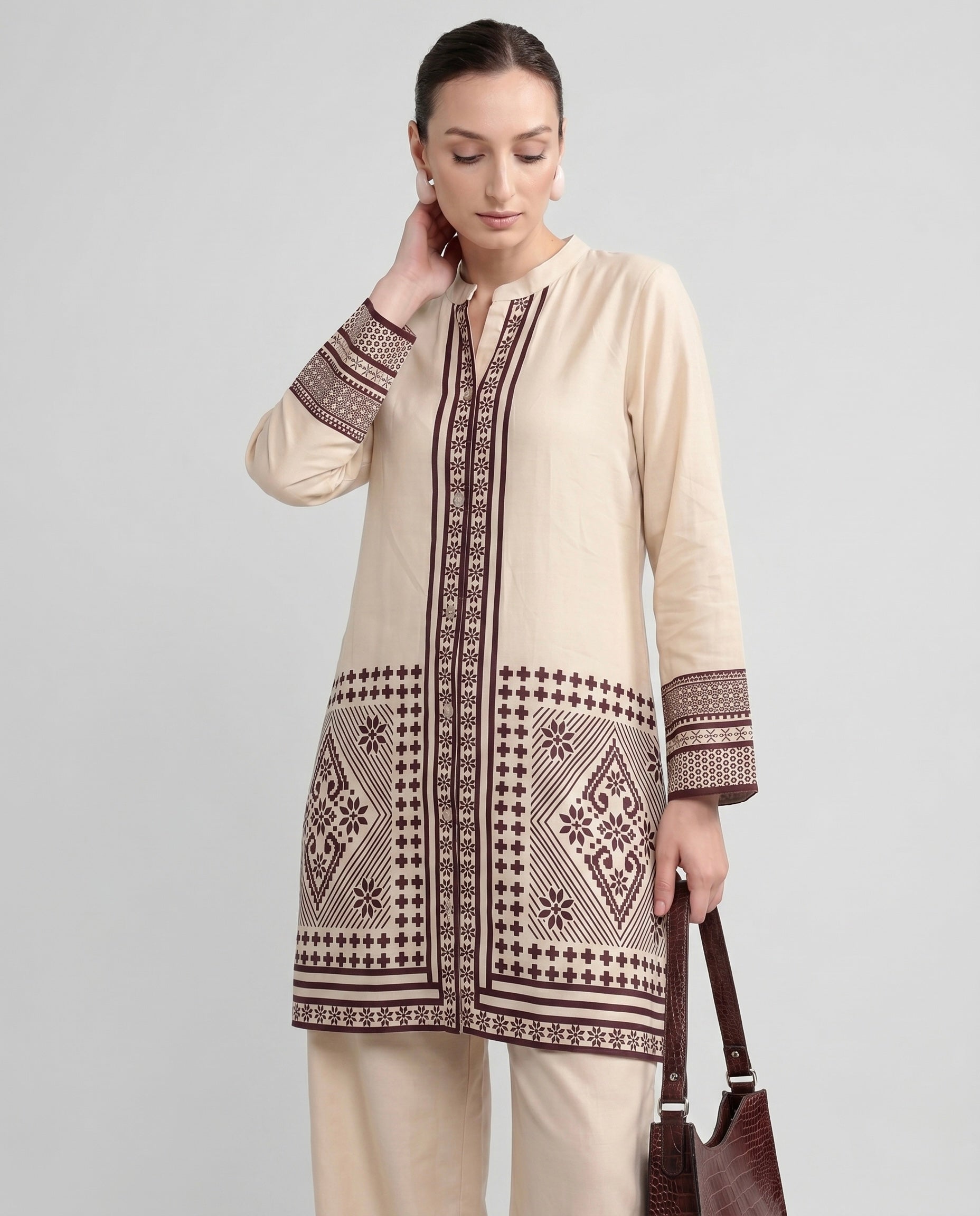 Two-Piece Geometric Panel Lounge Set