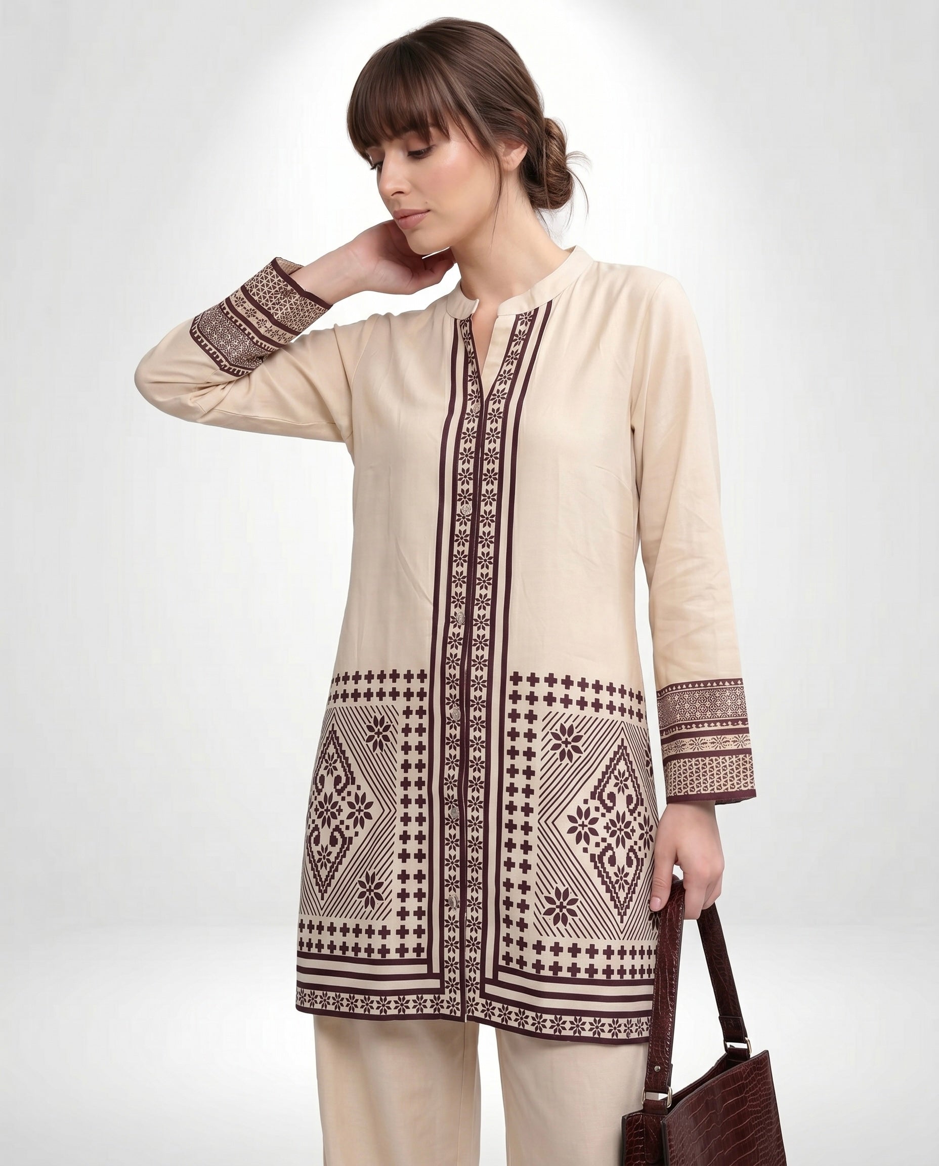 Two-Piece Geometric Panel Lounge Set