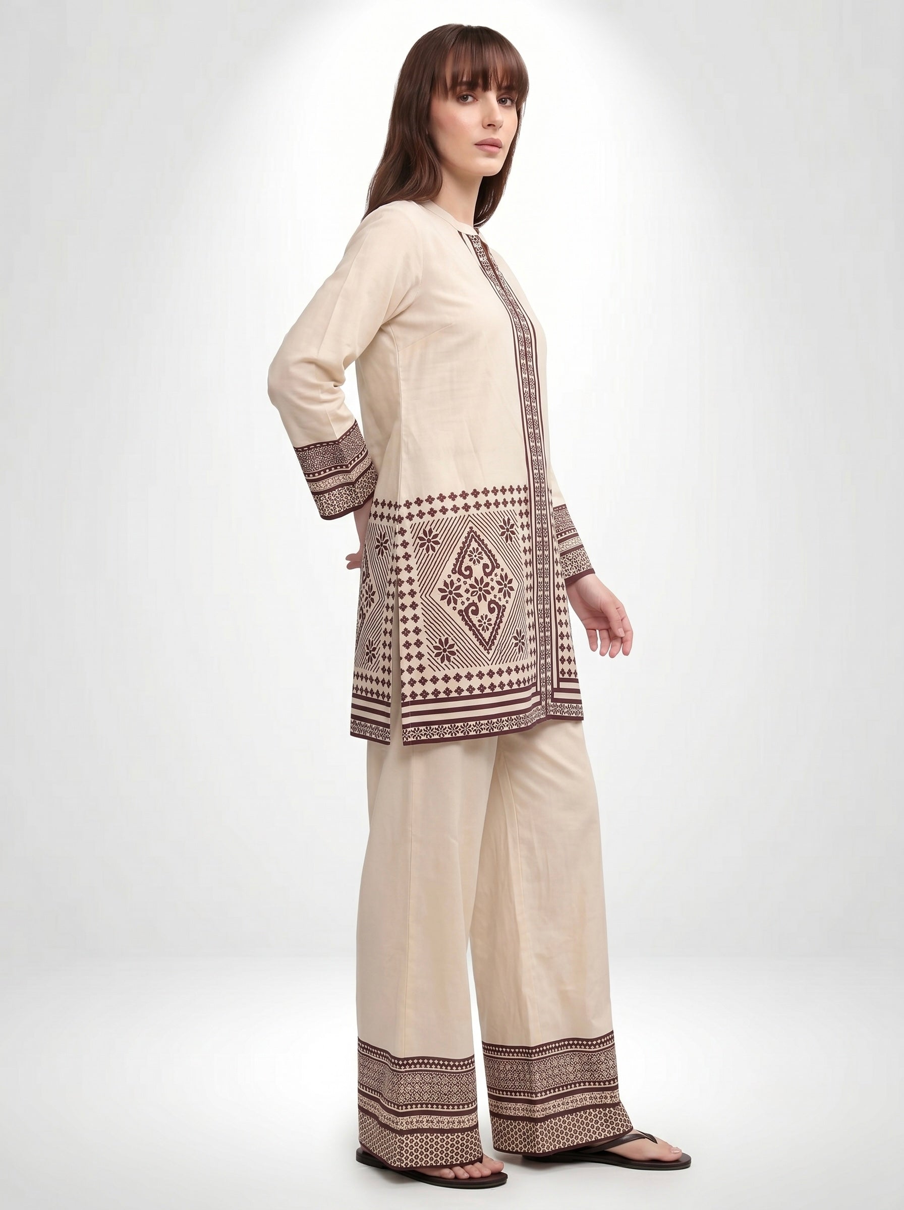 Two-Piece Geometric Panel Lounge Set