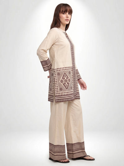 Two-Piece Geometric Panel Lounge Set